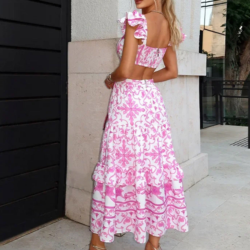 Valenzora shoulder pad dress
