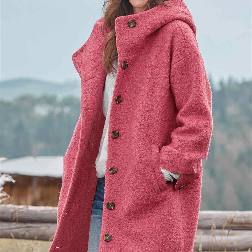 Valenzora | eleganter, einfarbiger Mantel