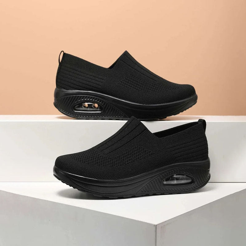 Valenzora | Atmungsaktive Slip-on-Sneaker mit ergonomischer Sohle für Damen