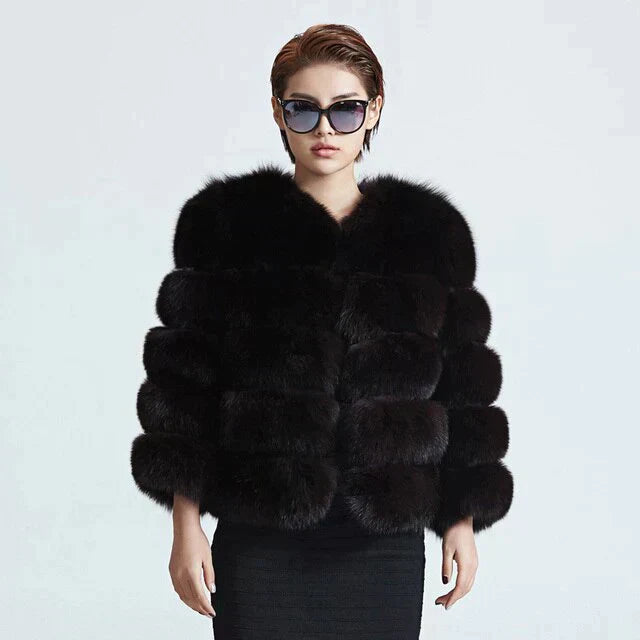 Valenzora | Elegante Pelzjacke