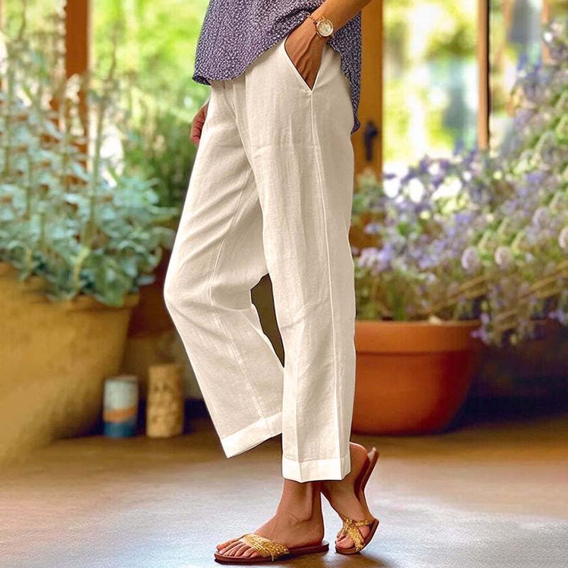 Valenzora | Casual Raka Trousers, Airy Summer Trousers for Women