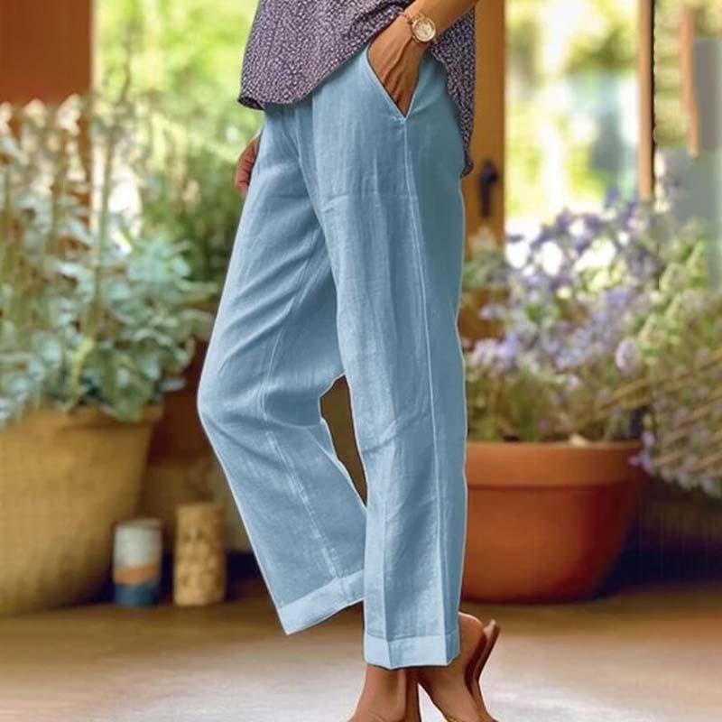 Valenzora | Casual Raka Trousers, Airy Summer Trousers for Women