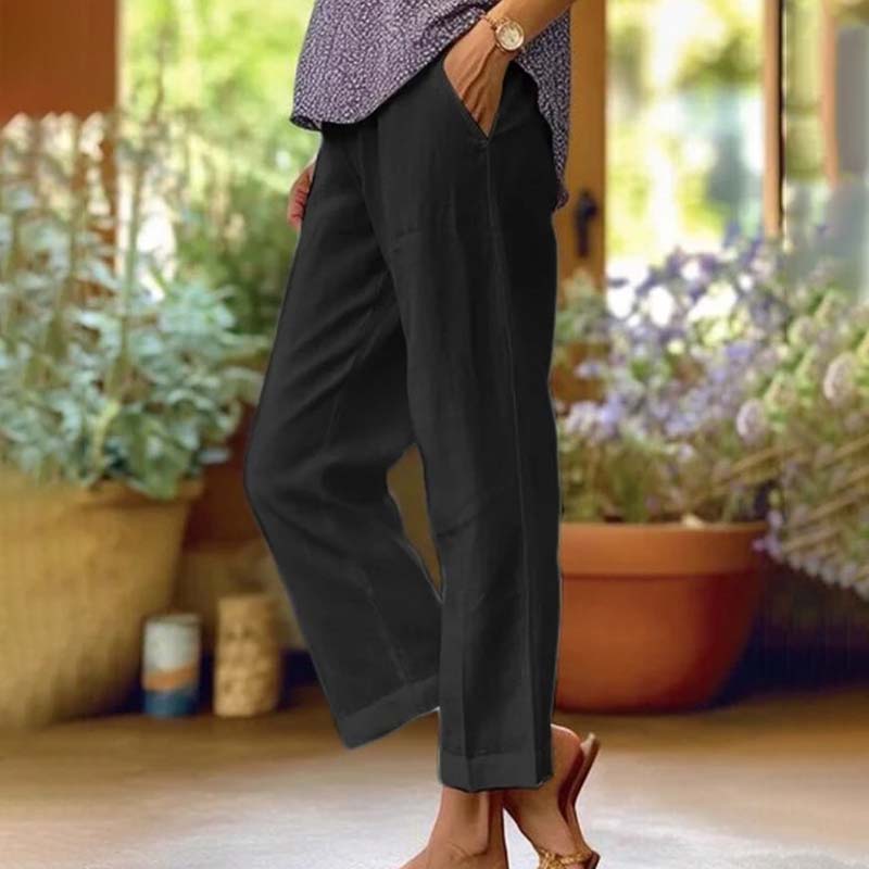Valenzora | Casual Raka Trousers, Airy Summer Trousers for Women