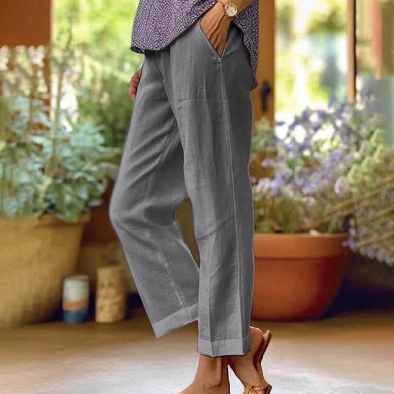 Valenzora | Casual Raka Trousers, Airy Summer Trousers for Women