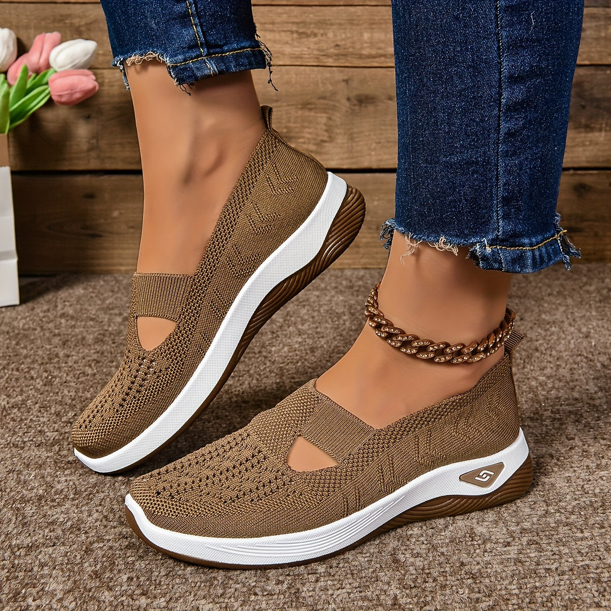 Valenzora | Breathable Orthopedic Slip-on Sneakers for Women