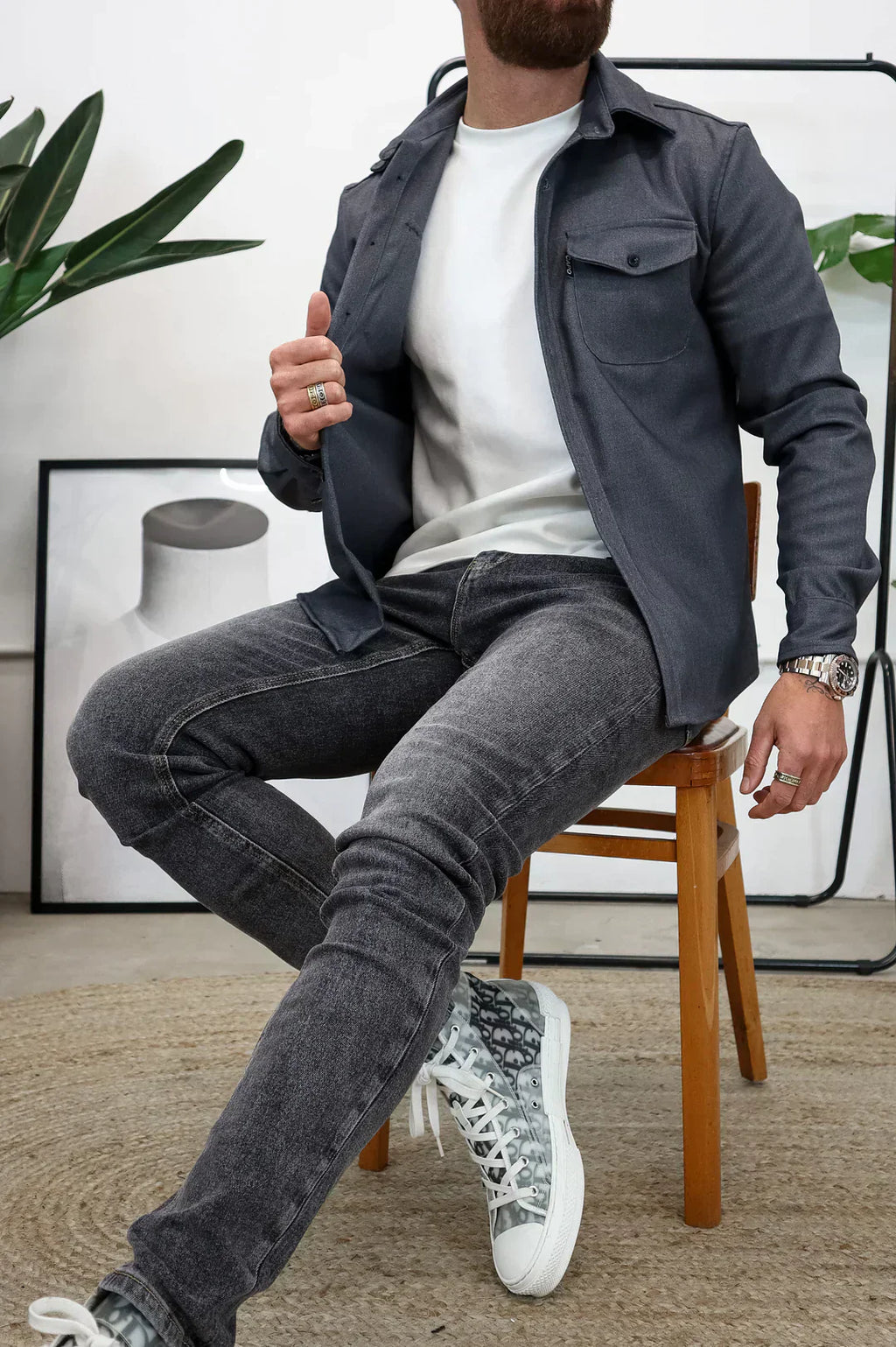 Valenzora | Premium Button-Down Jacket
