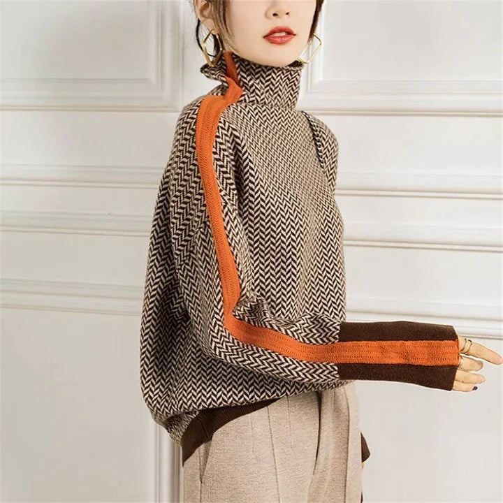 Valenzora | Kaschmir-Rollkragenpullover für Damen