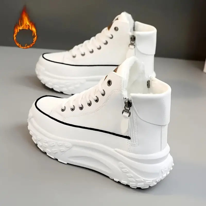 DAMA boots with plush lining
