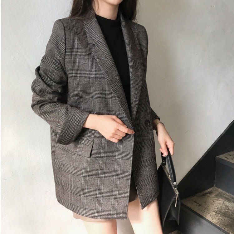 Valenzora | blazer with checked jacket