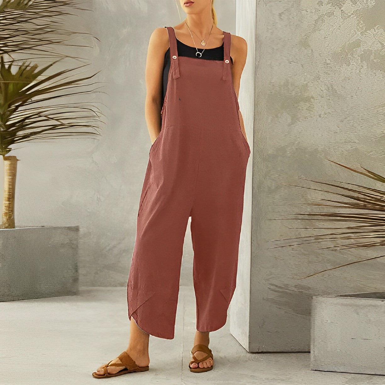 Valenzora | Summer dungarees