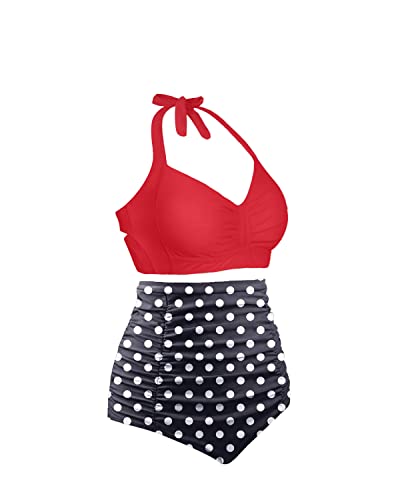 Valenzora | Zweiteiliger Bikini mit Herz-Ausschnitt und hoher Taille