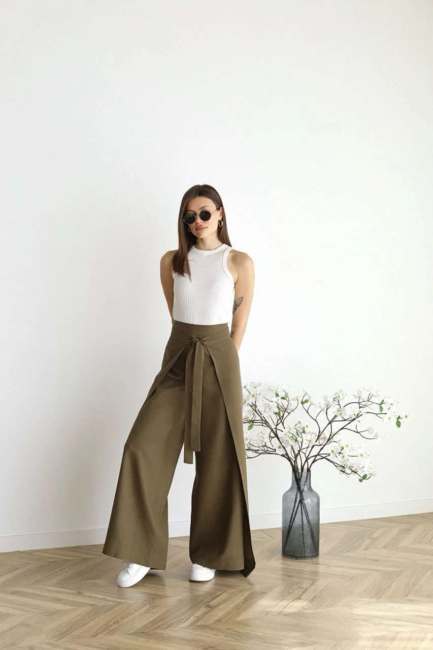 Leona️ | Weite Leinenhose