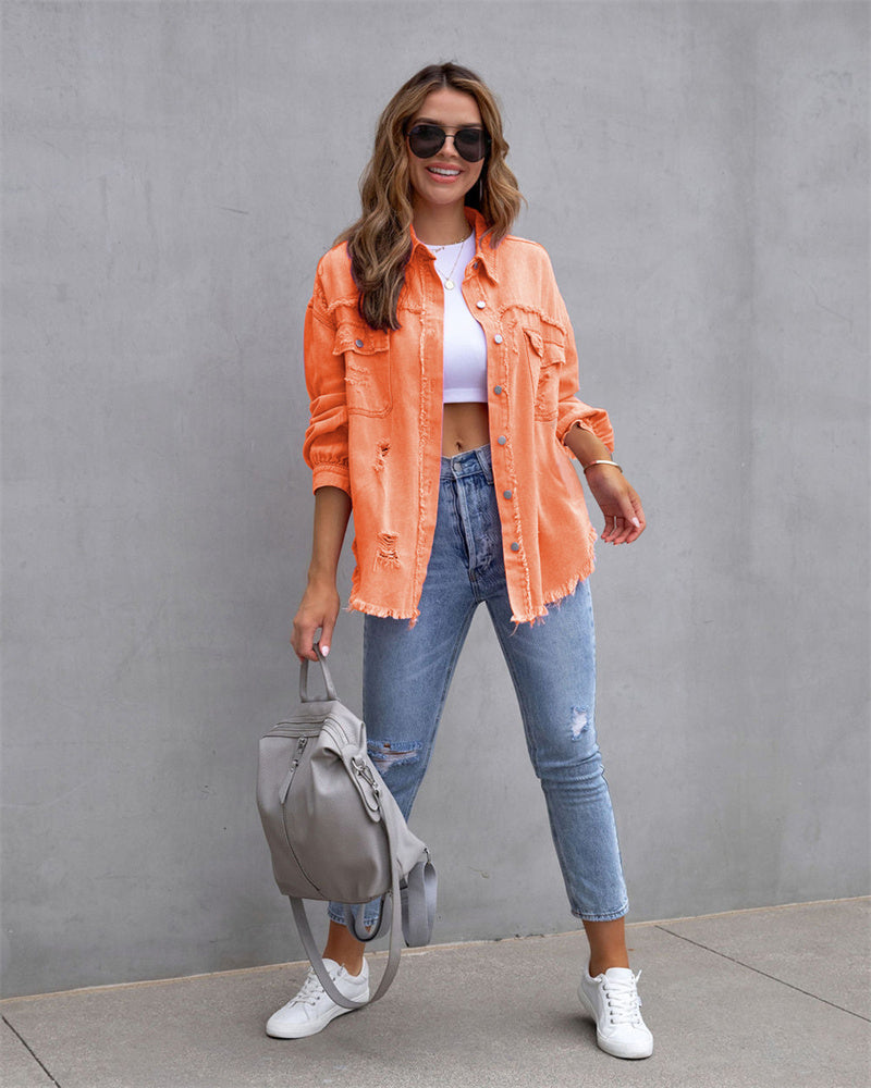 Valenzora | Stylische Jeansjacke für Damen