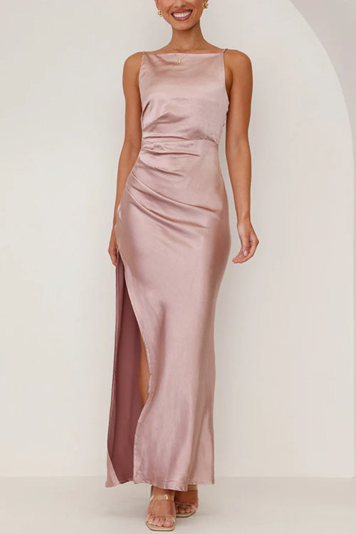 Valenzora | Rosiedress Backless Side Slit Maxi Cami Dress