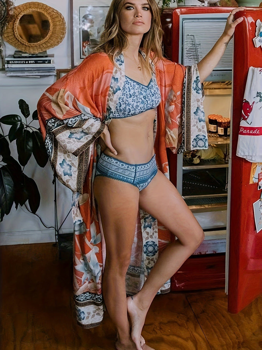 Valenzora | Printed, Kimono-Inspired, Stylish Beach Wrap