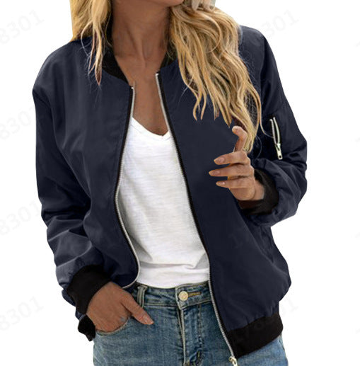Valenzora | Stylische klassische Bomberjacke mit Taschen – perfekt für jeden Anlass