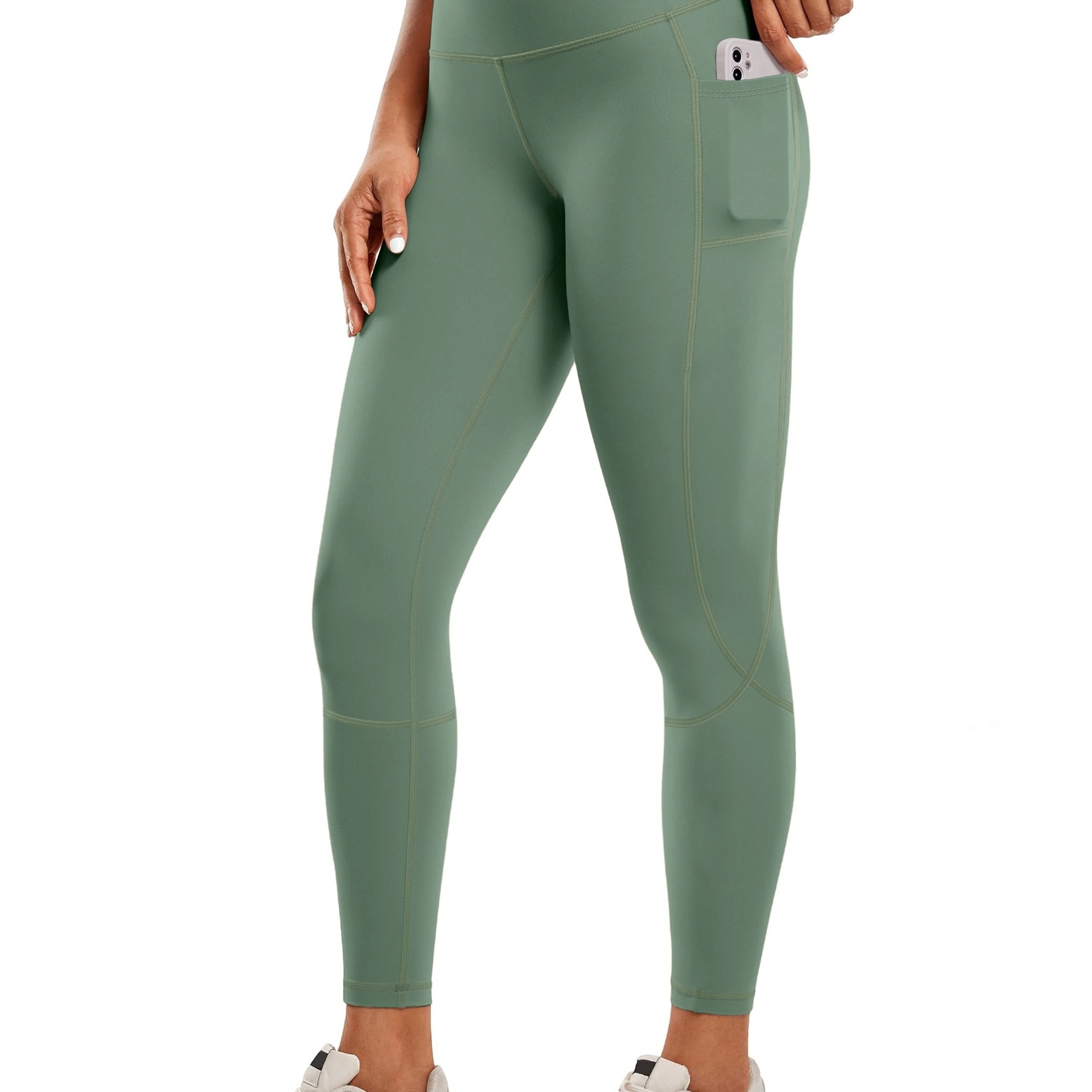 Valenzora | Schnelltrocknende Damen-Yogahose mit hoher Taille und Tasche