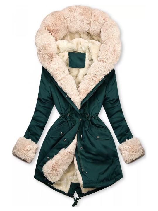 Valenzora | Padded jacket with warm plush lining for women