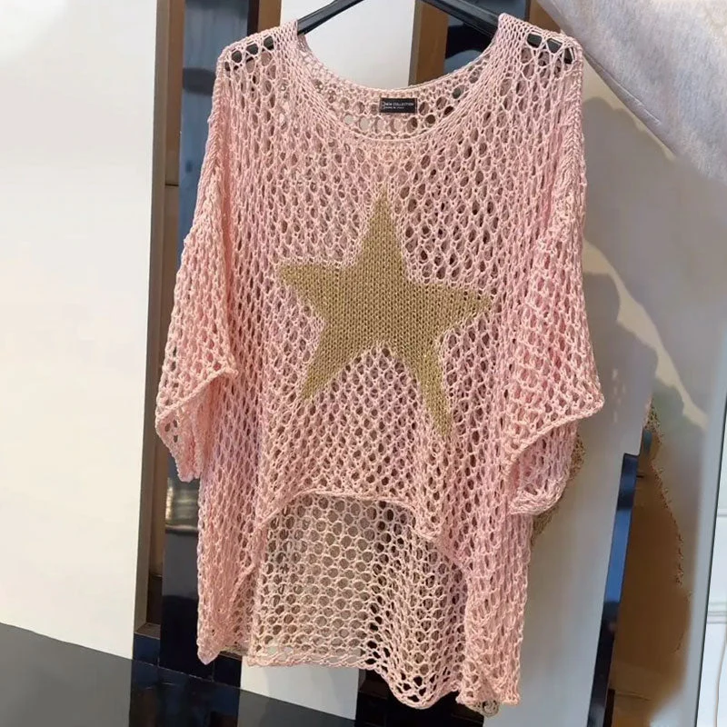 Sheer mesh crop top