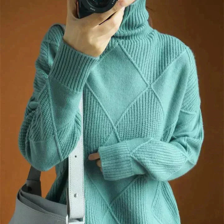 Valenzora – Eleganter Rollkragenpullover