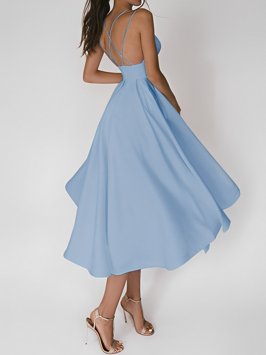 Valenzora | A light dress with delicate spaghetti straps