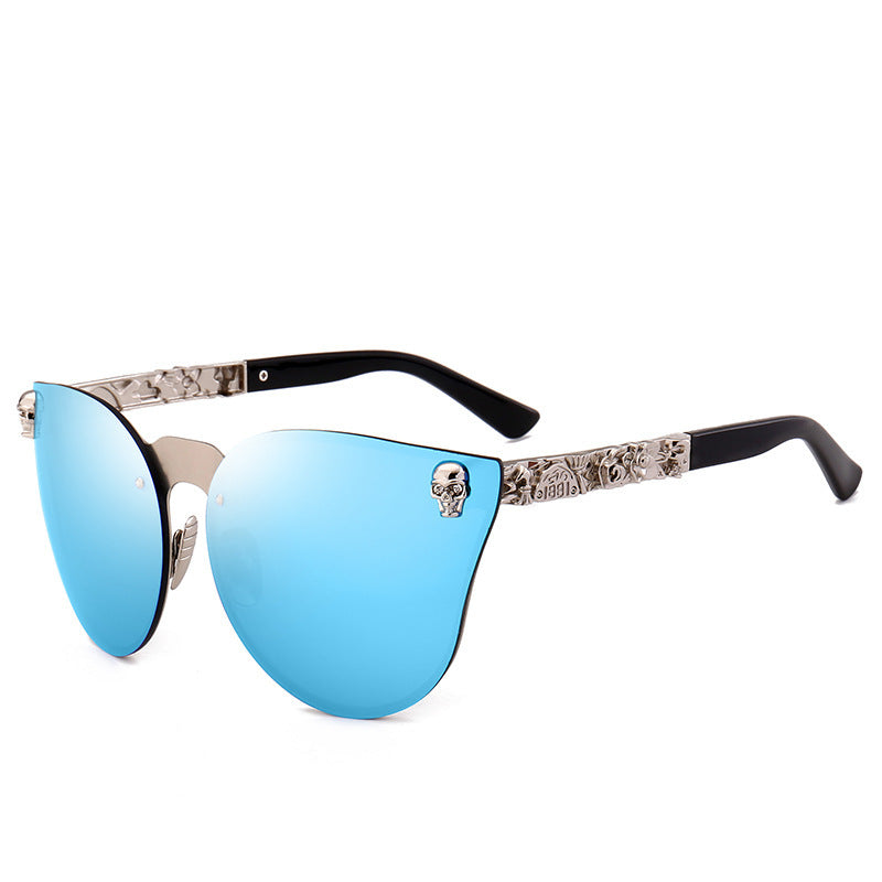 Valenzora | Totenkopf-Sonnenbrille aus Metall