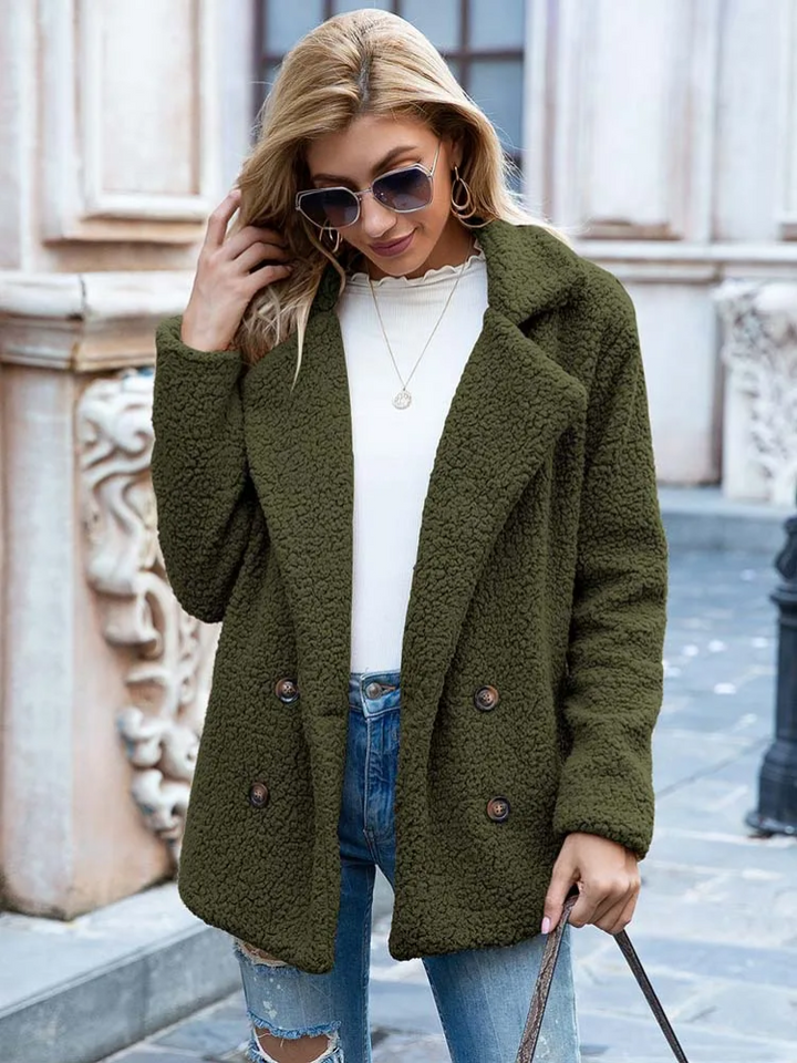 Valenzora | Warm and trendy teddy jacket