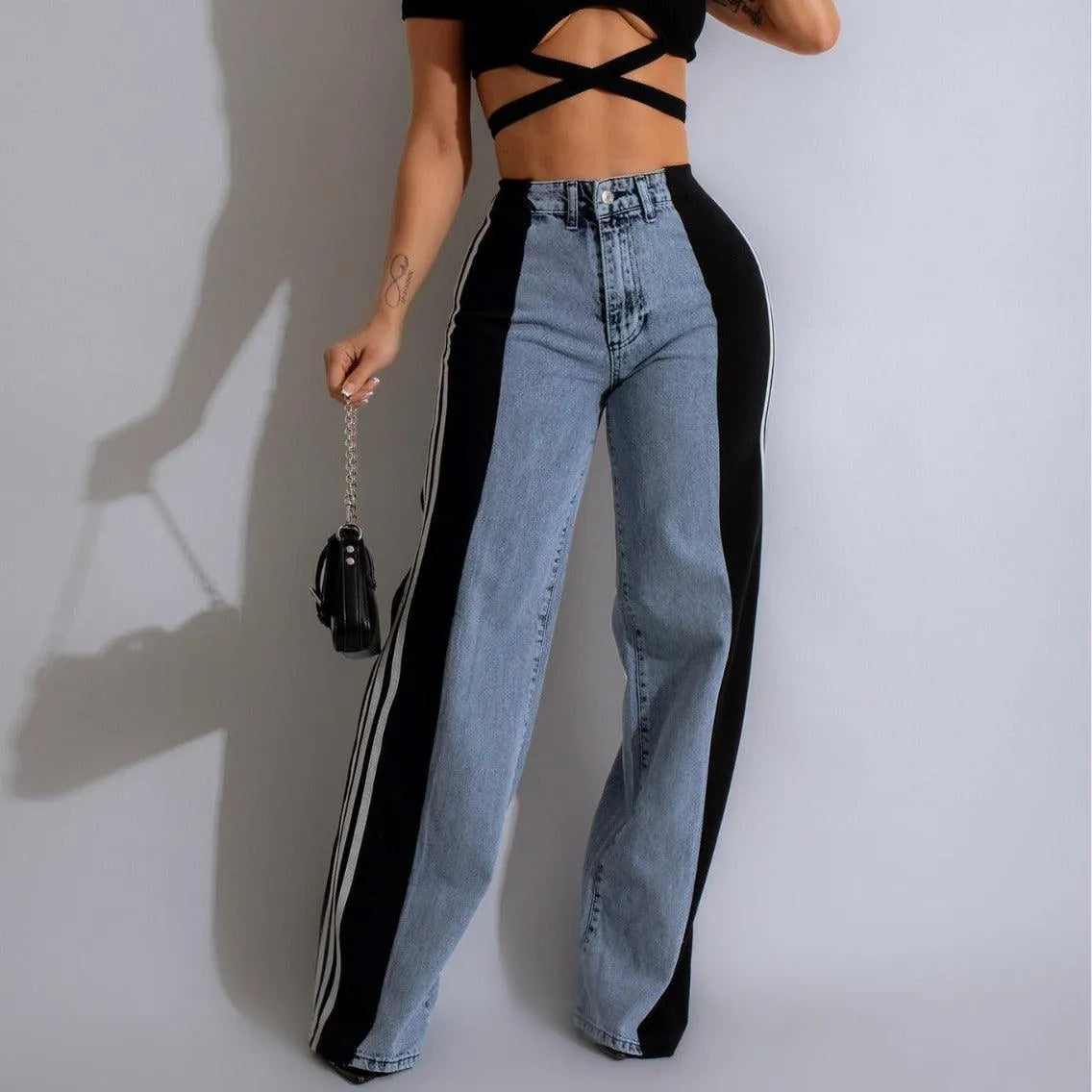 Valenzora | Weite Jeanshose