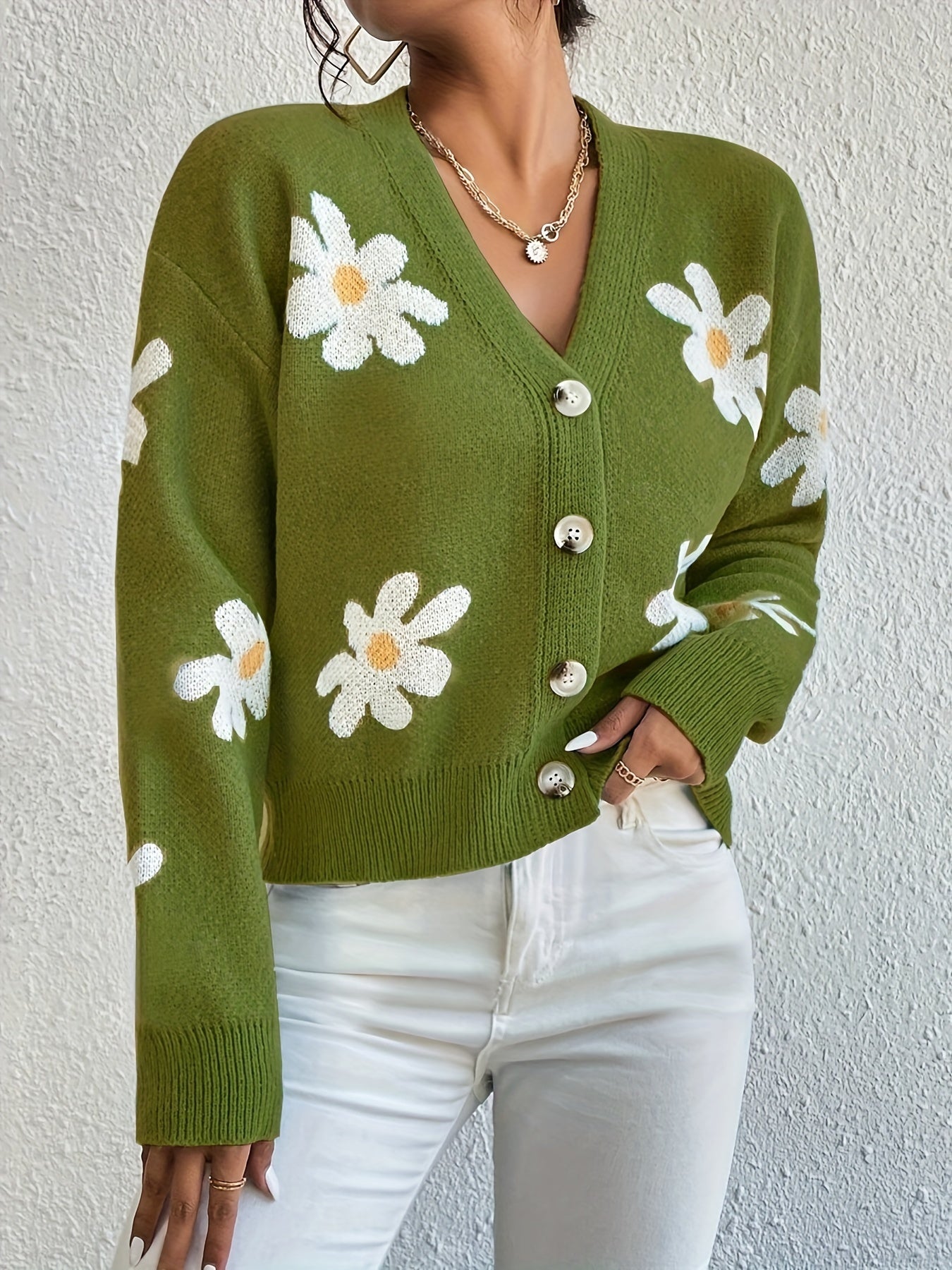 Valenzora | with floral pattern and long sleeves For women