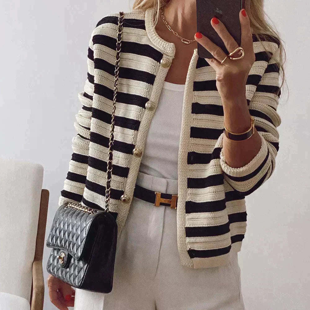 Valenzora Stripes - Elegante gestreifte Jacke