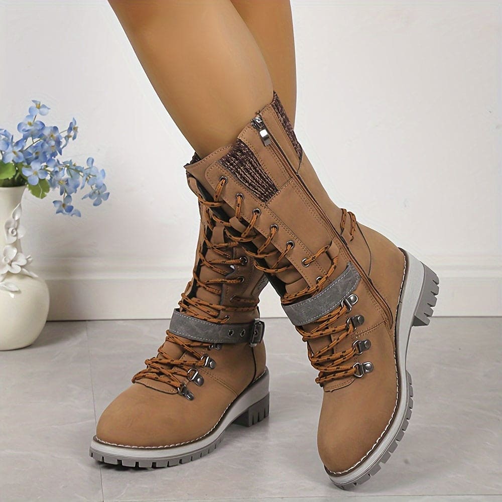 Valenzora - Elegant knitted thermal boots