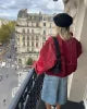 Valenzora | Oversized leather jacket for women | Trendy and comfortable