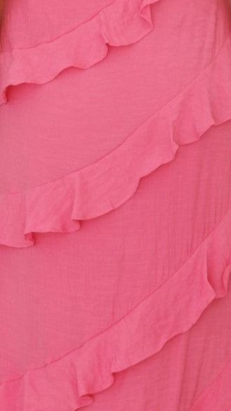 Valenzora | Kleid mit verspielten Rüschen