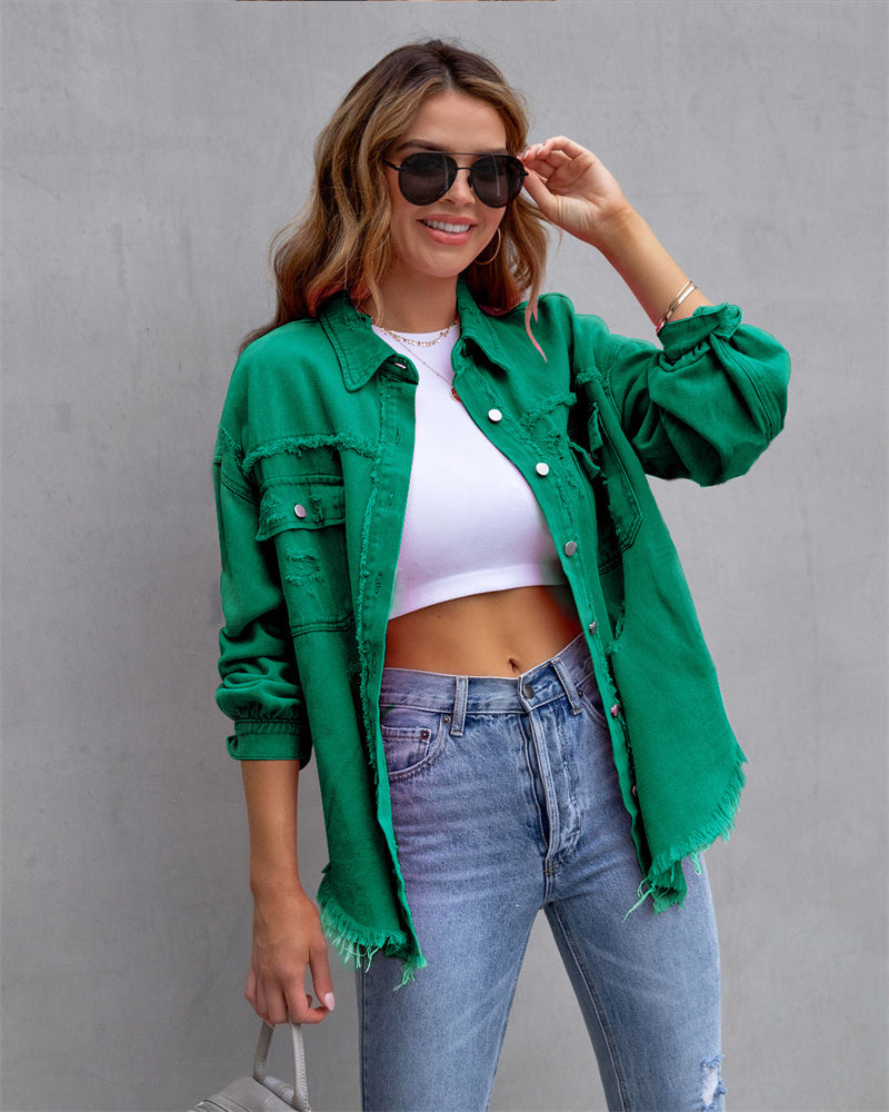 Valenzora | Stylische Jeansjacke für Damen
