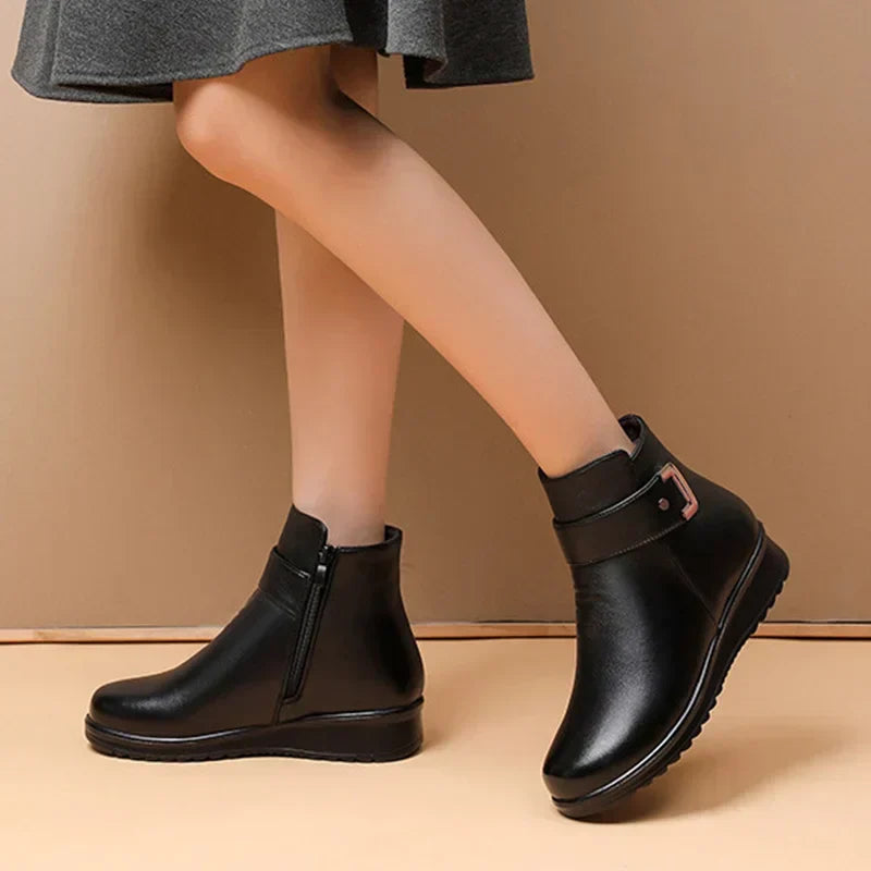 Valenzora | Warme Winterstiefel für Damen