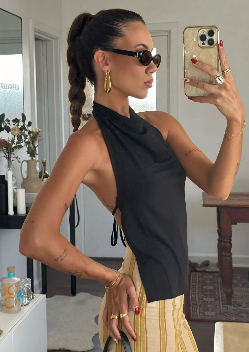 Valenzora | Gold Earrings