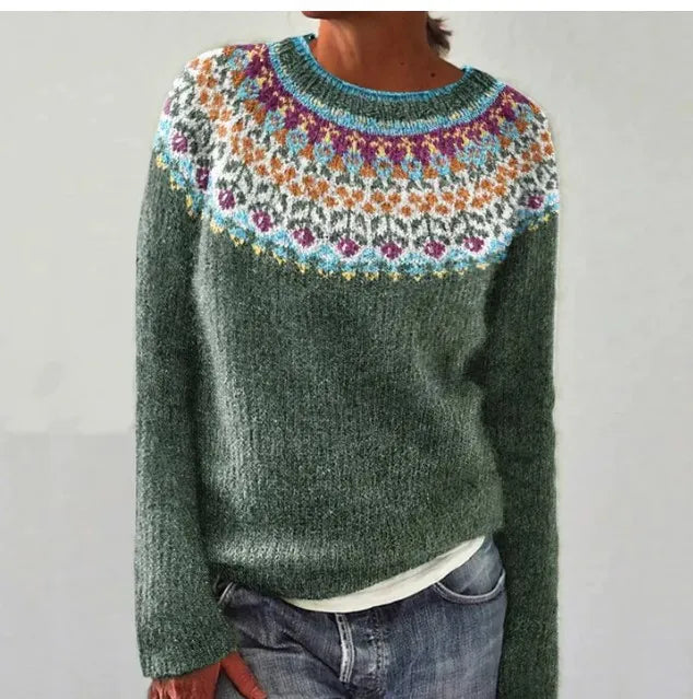 Valenzora | Klassischer Retro-Pullover