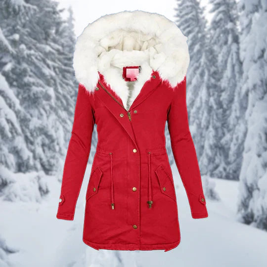 Warm winter jacket for women