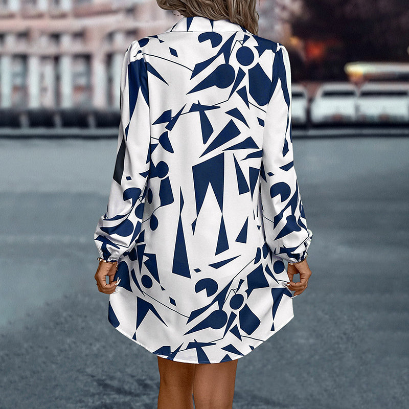 Valenzora - Chic shirt dress