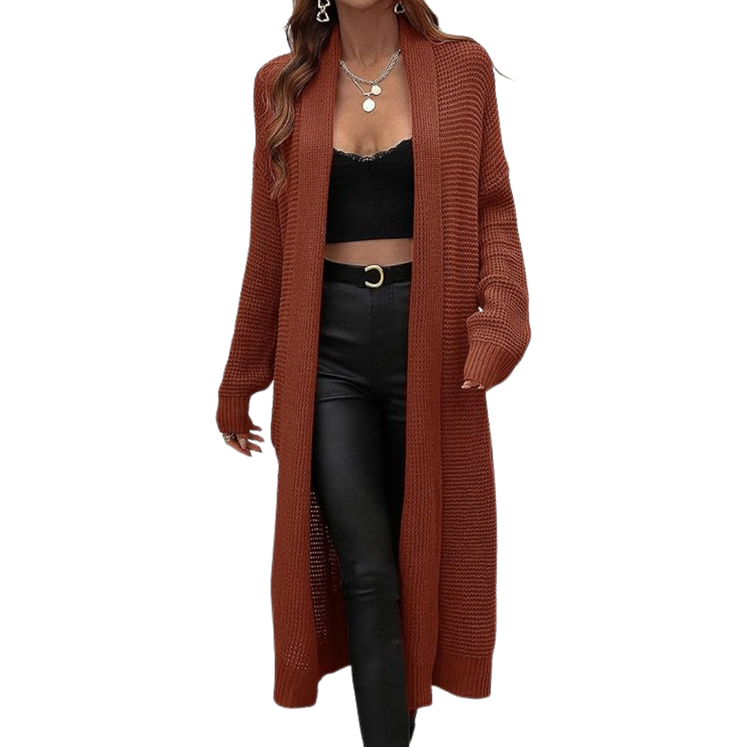 Valenzora | Long Open Cardigan for Women