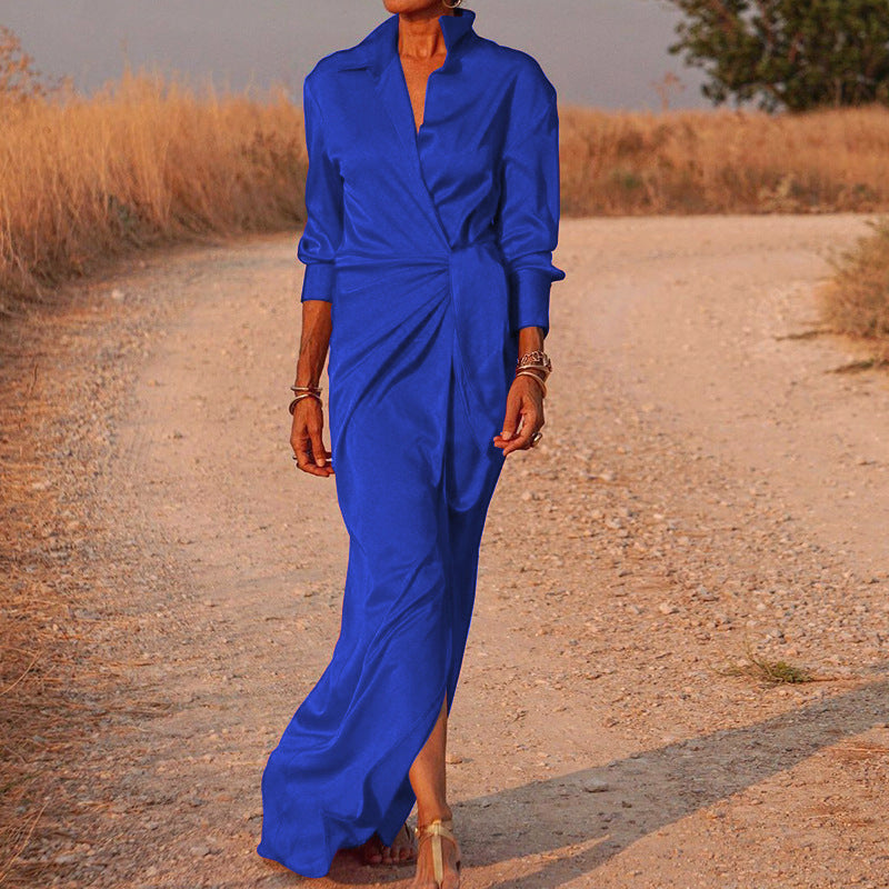Valenzora | Lefèvre Modisches Seidenkleid