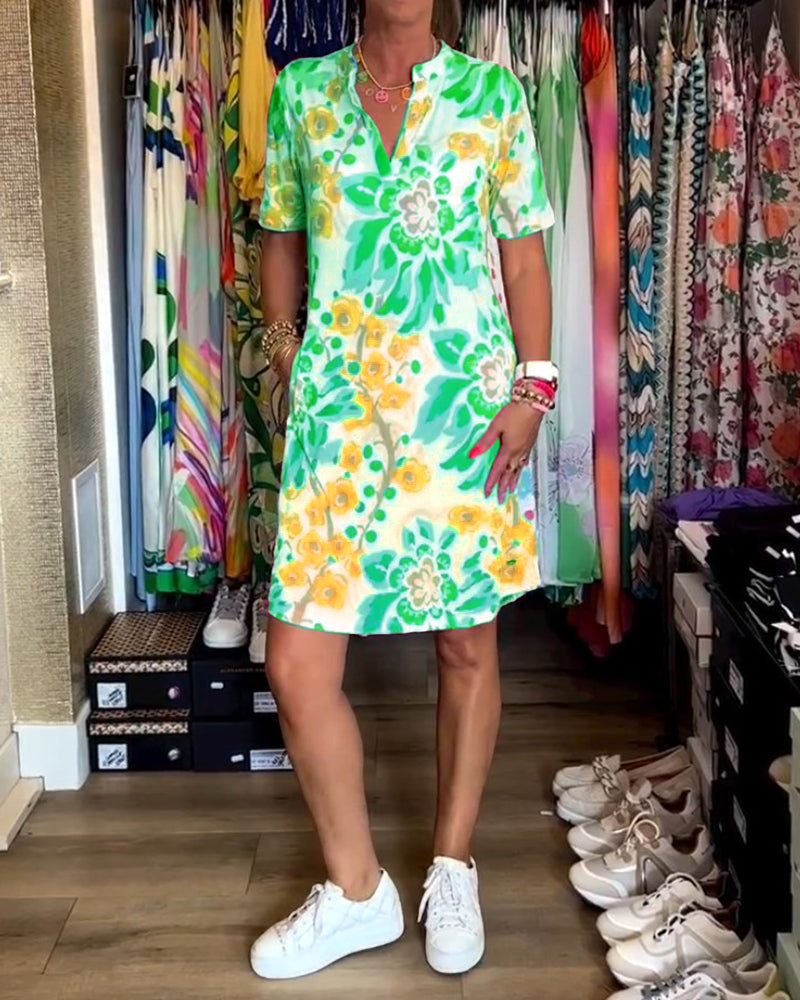 Valenzora | Women's Floral Pattern Dress