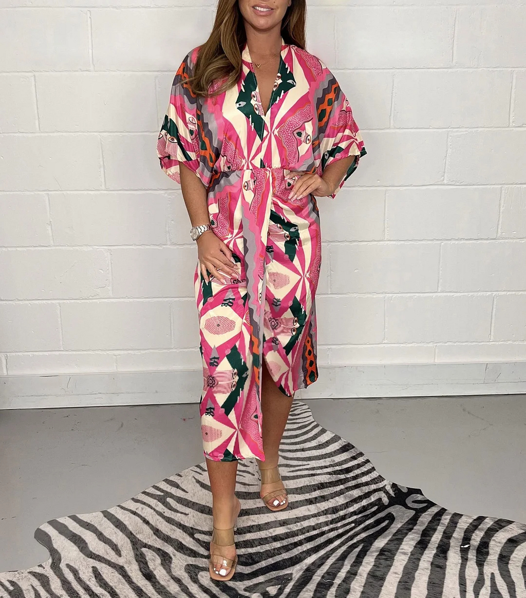 Kimono im Wochenend-Chic