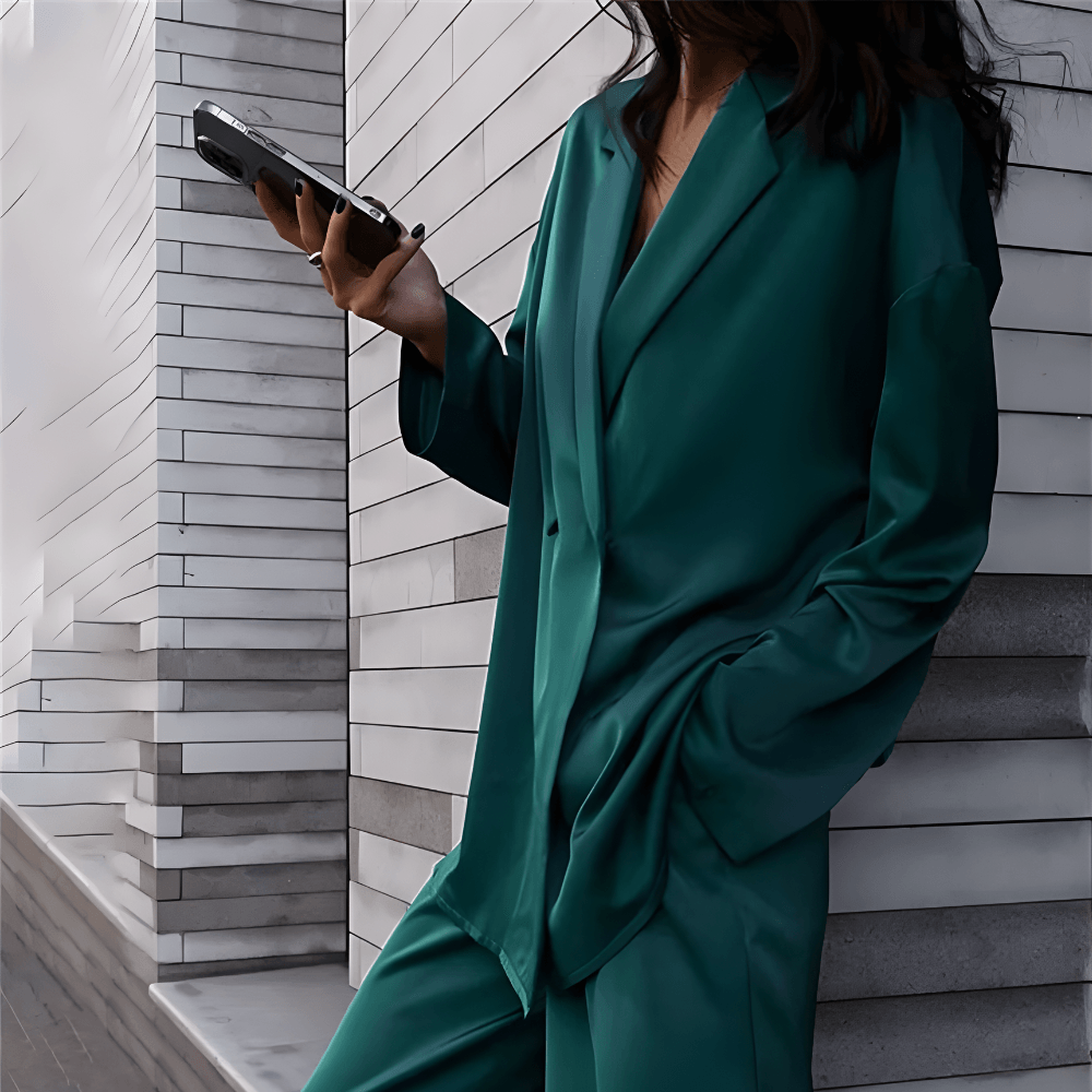 Valenzora | Plus size, two-piece business suit