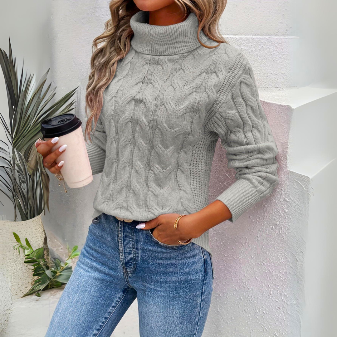 Valenzora | Knit turtleneck sweater
