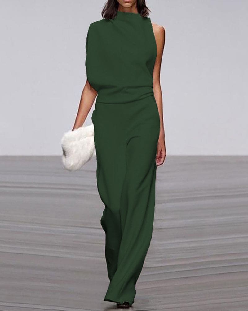 Valenzora | Premium One Shoulder Jumpsuit