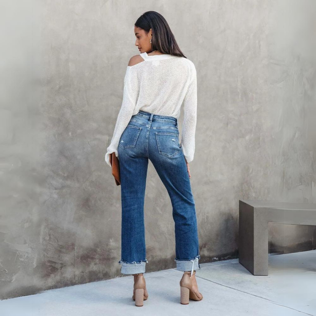 Valenzora | High-Waist-Jeans
