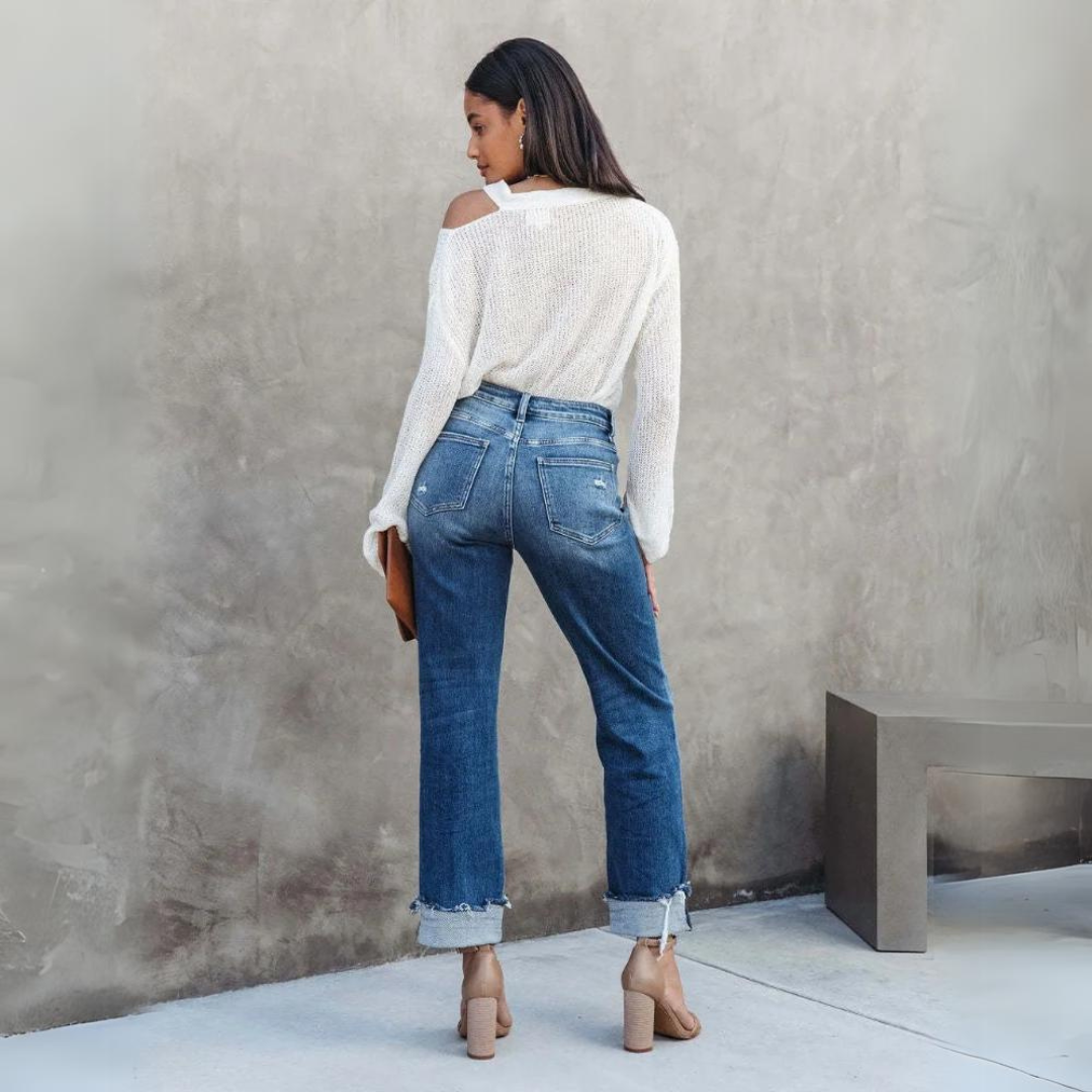 Valenzora | High-Waist-Jeans