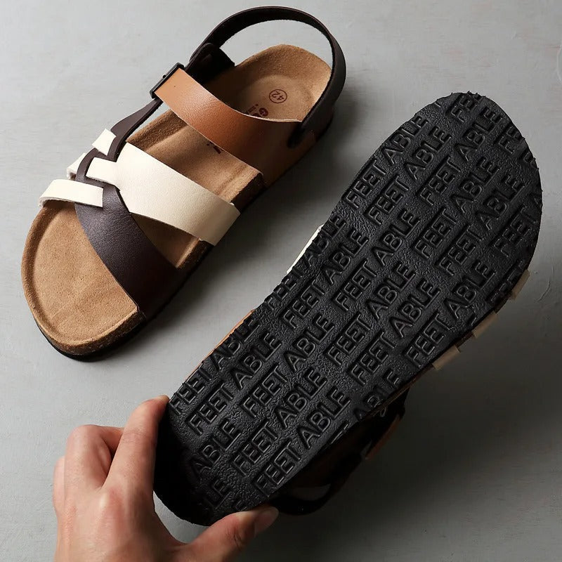 Valenzora | Klassische Ledersandalen
