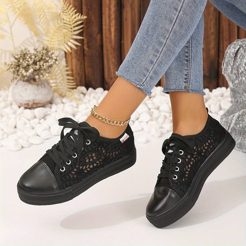Valenzora | Stylishe und luftige Sneaker aus Spitze